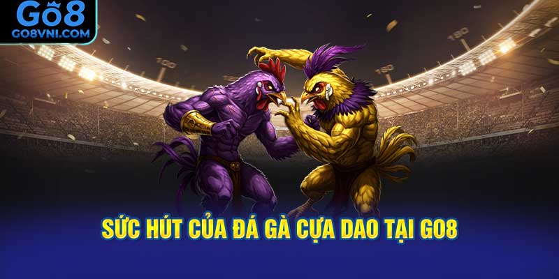 Sức Hút Của Đá Gà Cựa Dao Tại GO8